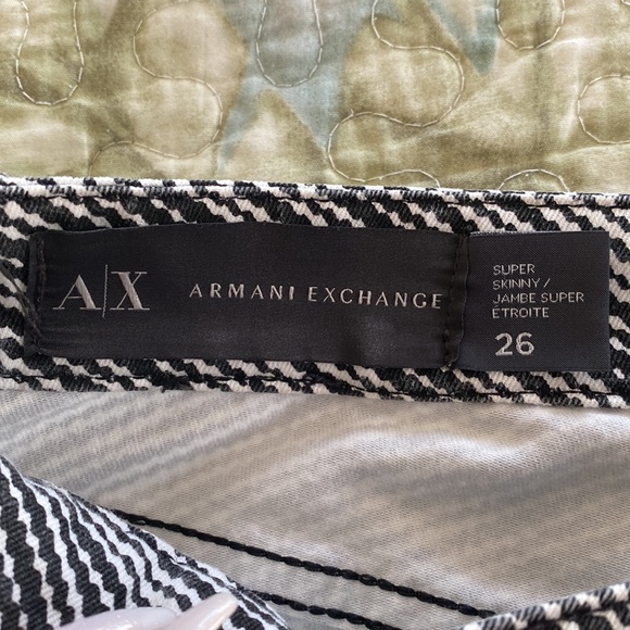 A/X Armani Exchange Super Skinny Pants | Size 26 - Picture 6 of 9